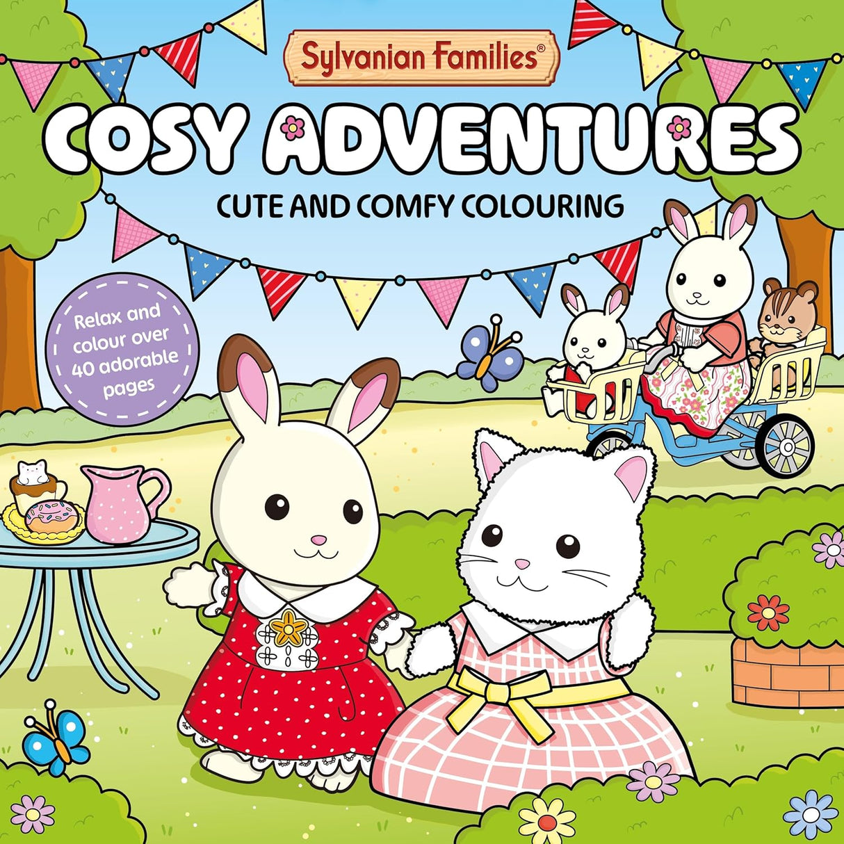 Sylvanian Families Cosy Adventures Colouring Book