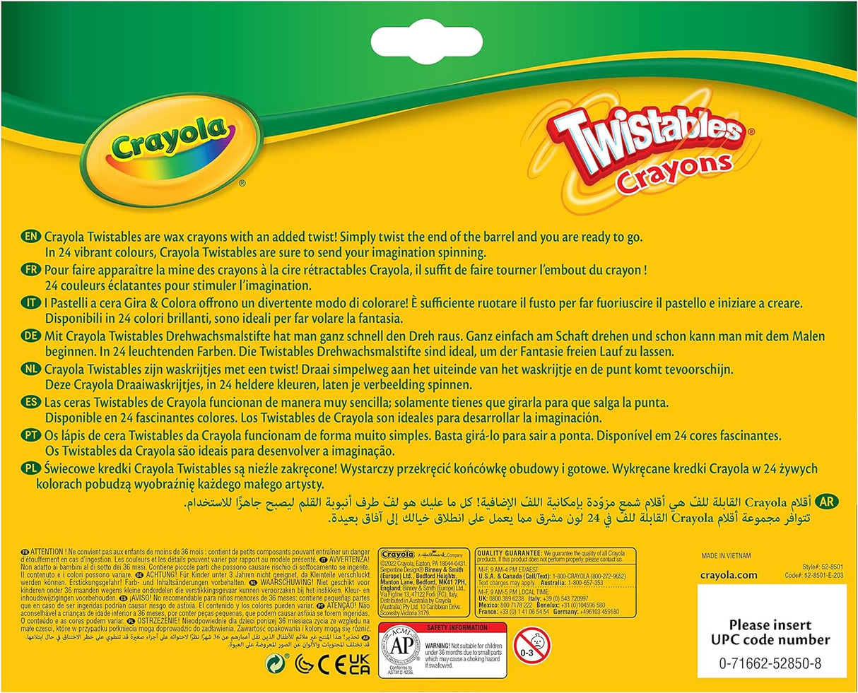 Crayola 24 Twistables Crayons