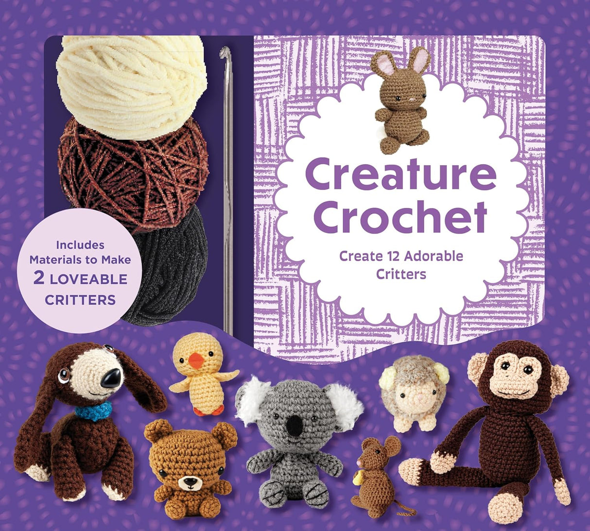 Creature Crochet Kit & Book