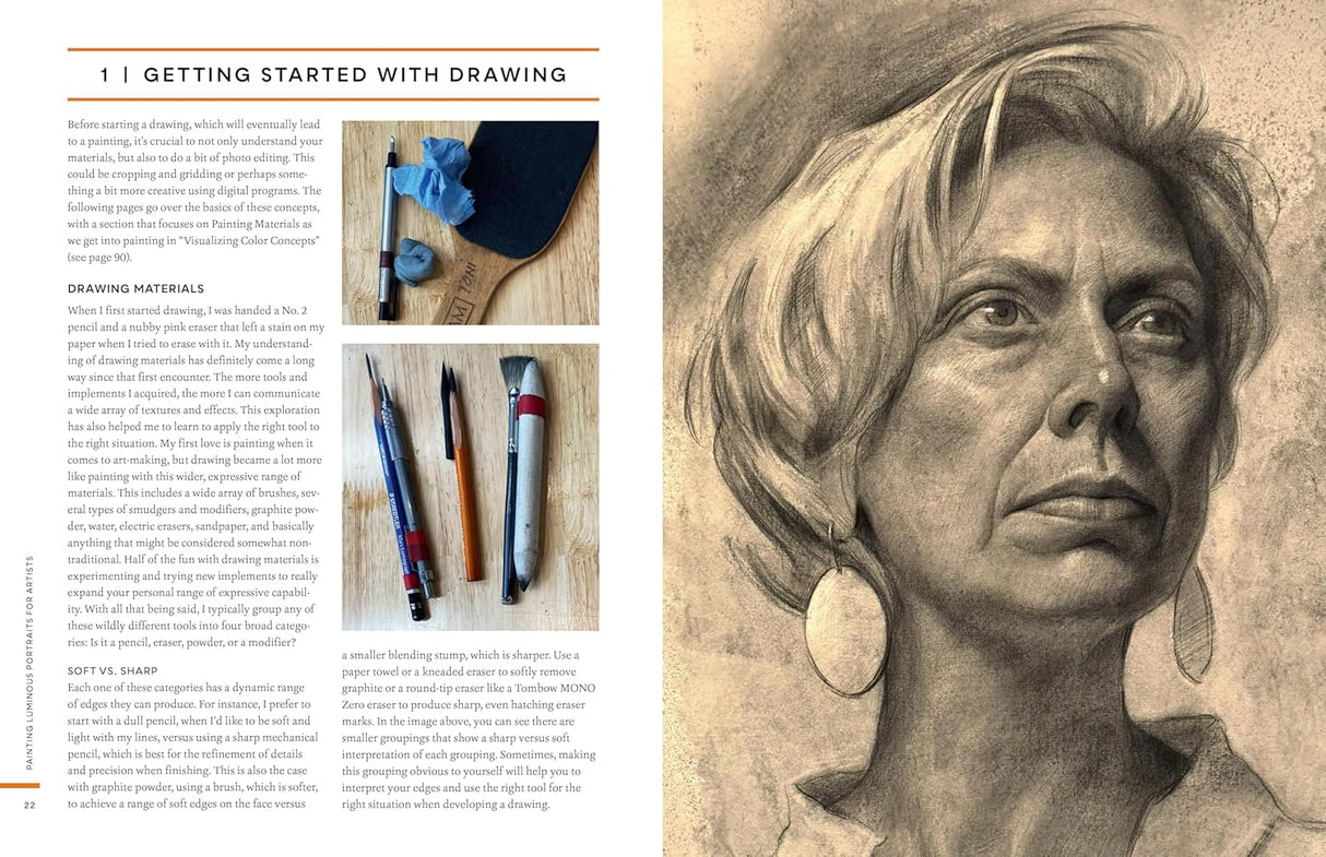Painting Luminous Portraits For Artists in Oil Book