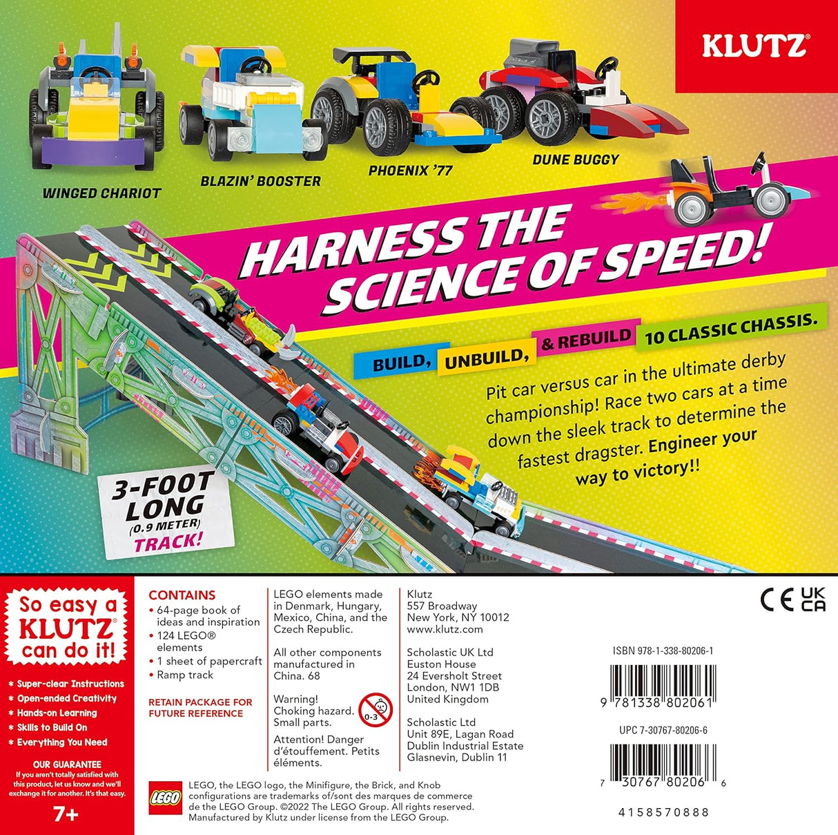 Klutz LEGO Race Cars Set