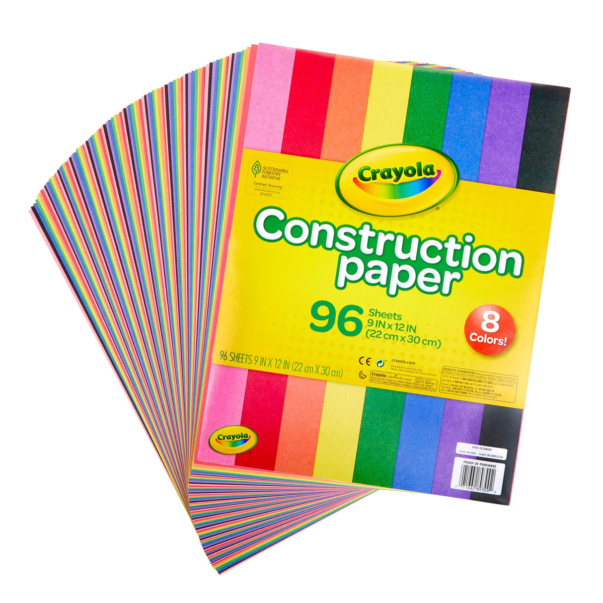 Crayola Construction Paper 96 Pages