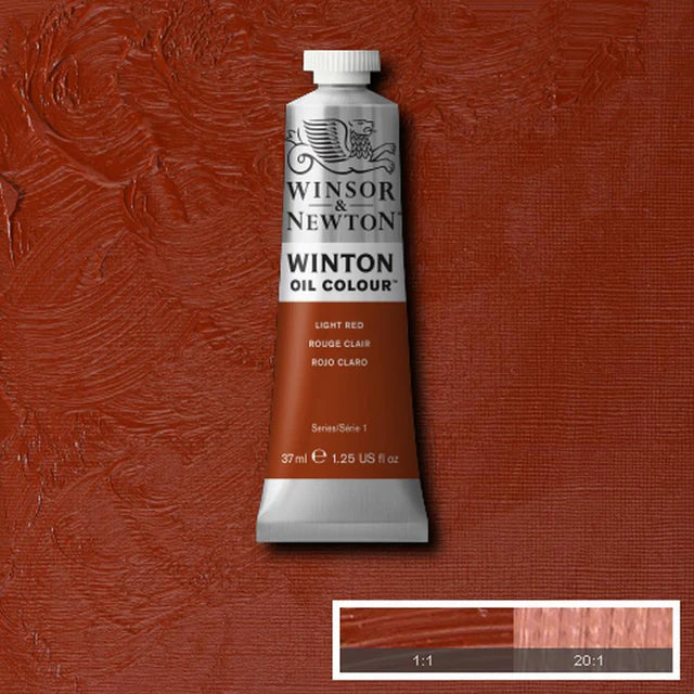 Winton Oil Colour 37ml - Light Red