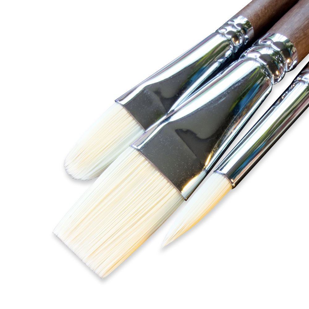 Elements Professional Oil Brush Set (Pack of 3)