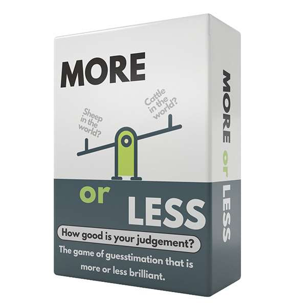More or Less Card Game