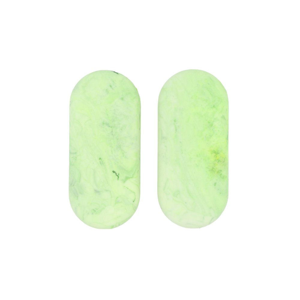 Helix Oxford Eraser Twin Pack - Marble Green