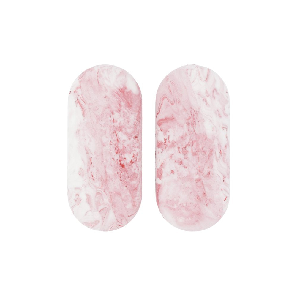 Helix Oxford Eraser Twin Pack - Marble Pink
