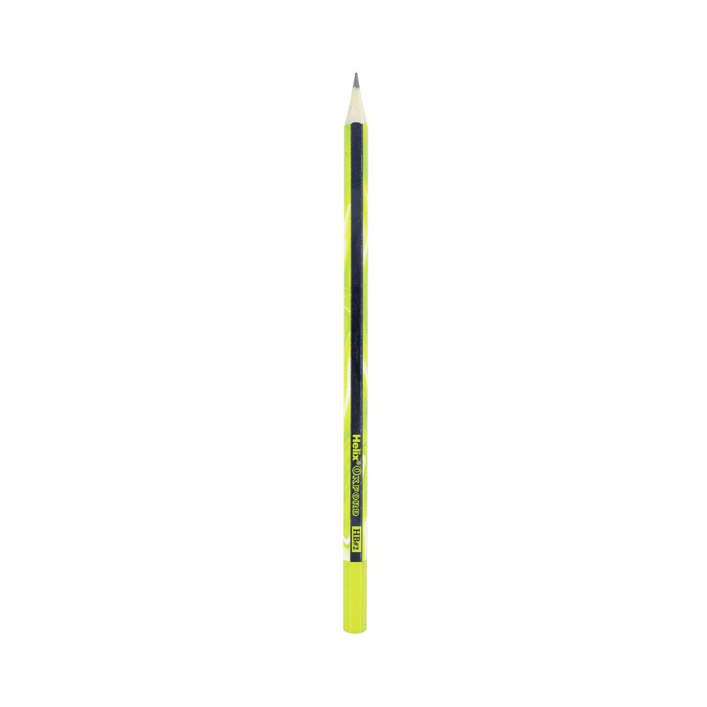 Helix Oxford HB#2 Pencils - Marble Green (12 Pack)