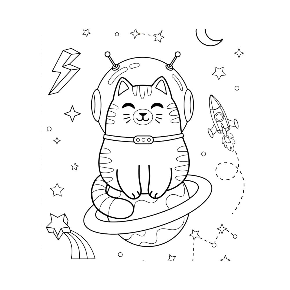 Colouring Book Cosmic Cuties