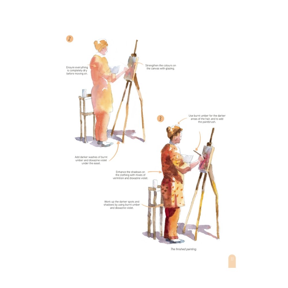 Paint 50: Watercolour Figures Book