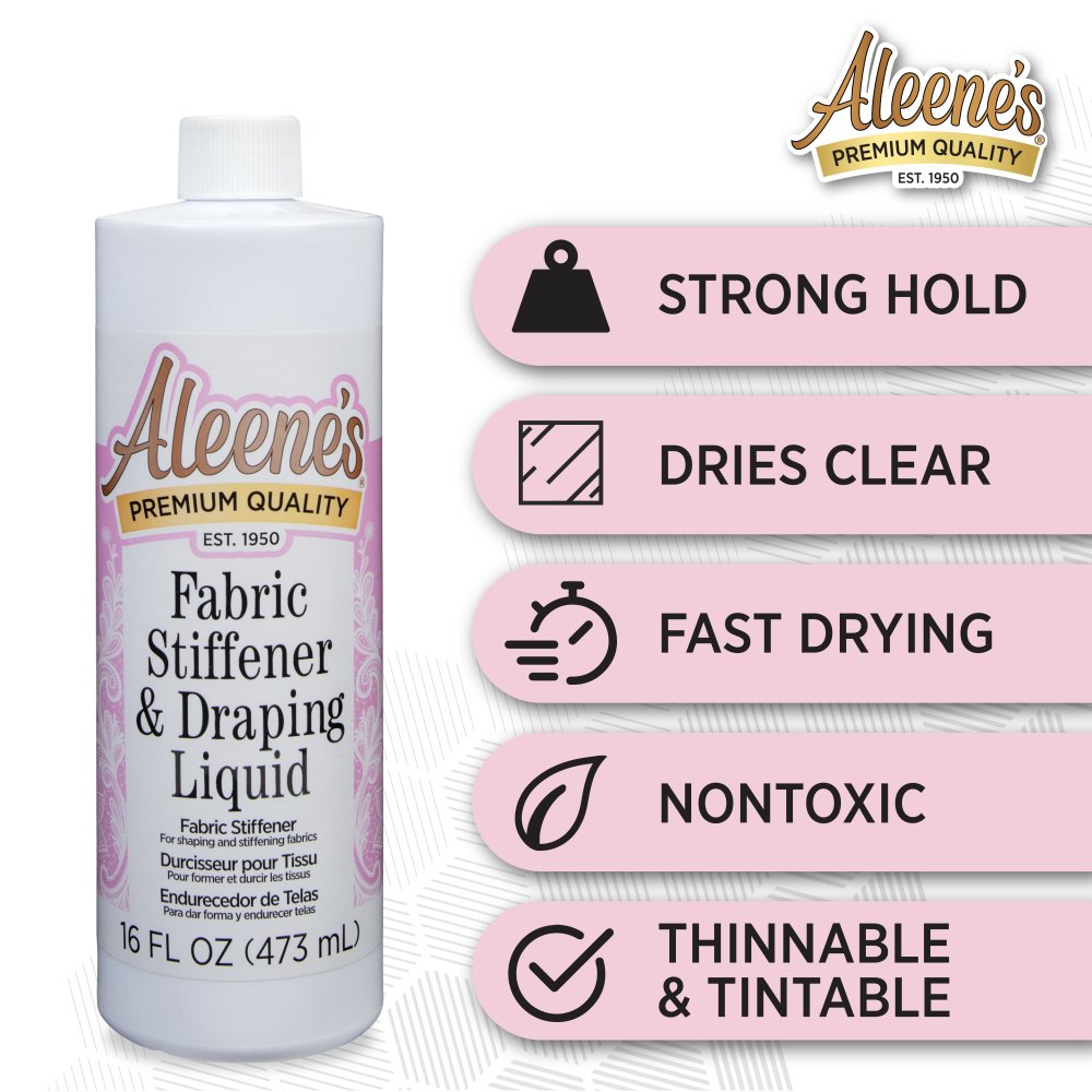 Aleene's Fabric Stiffener & Draping Liquid 437ml
