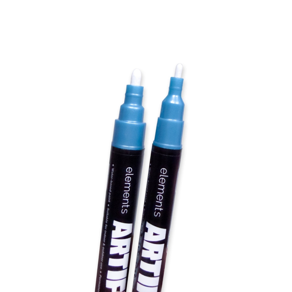Elements Artifex Acrylic Paint Markers - Metallic (8 x 2-3mm)
