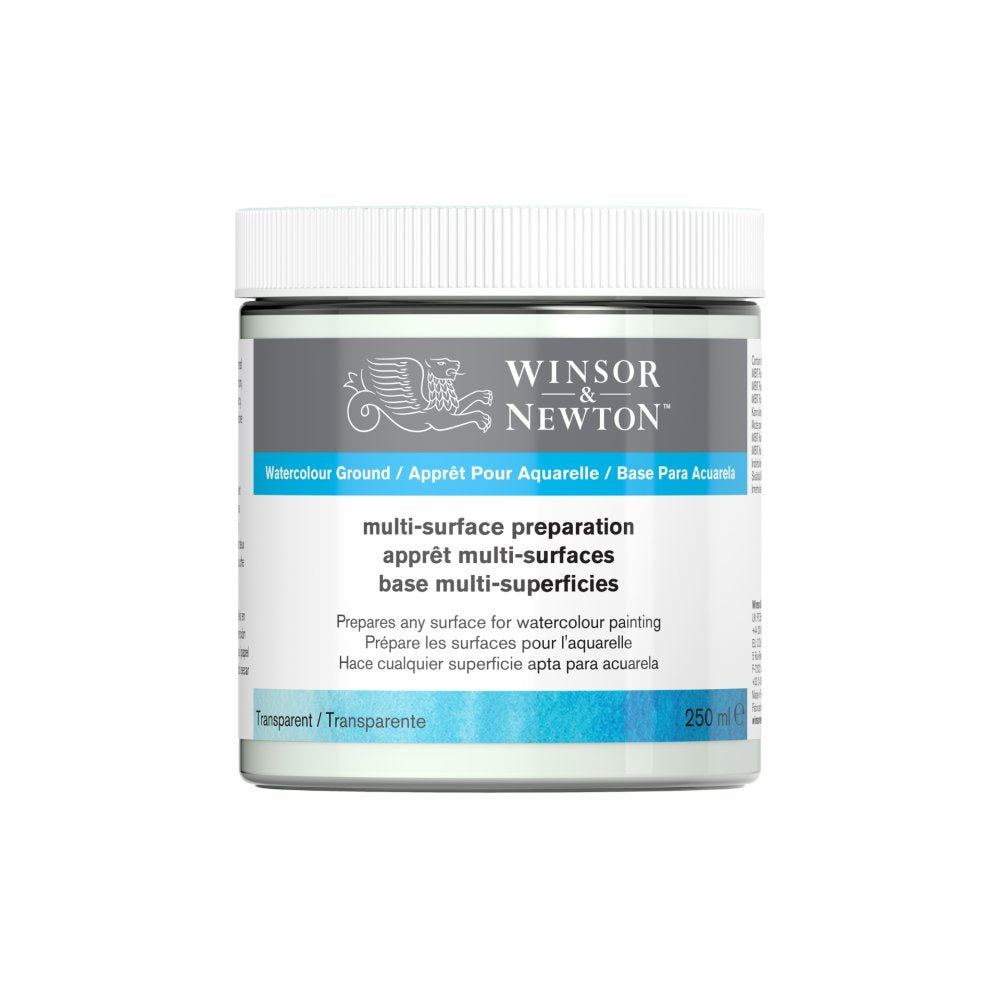 Winsor & Newton Multi-Surface Preparation 250ml - Transparent