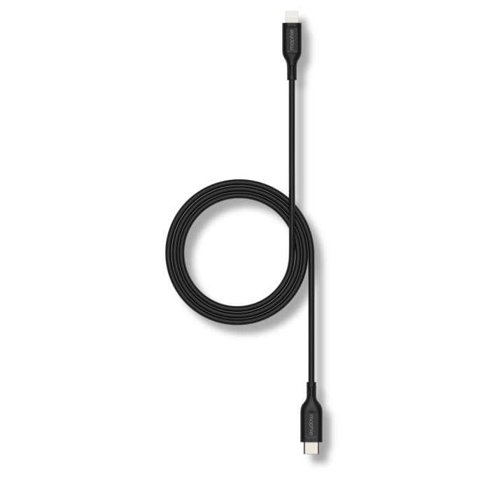 mophie Essential USB-C to Lightning Cable 1m - Black