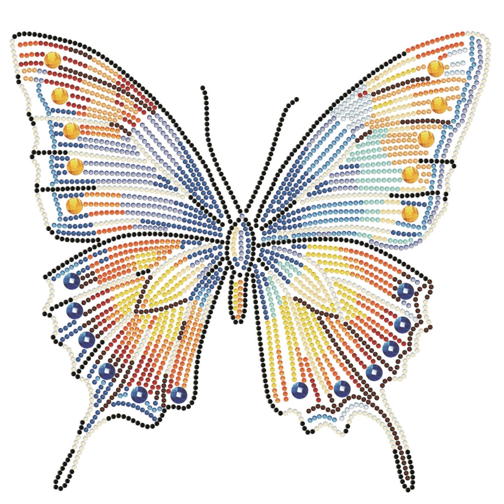 Diamond Dotz Stretched Canvas 30x30cm - Butterfly