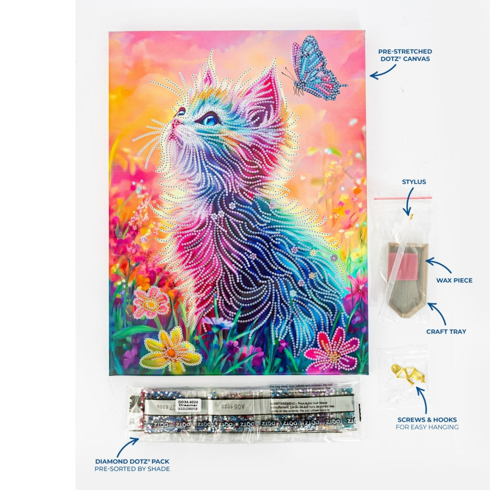 Diamond Dotz Stretched Canvas 30x40cm Kit - Dreamer