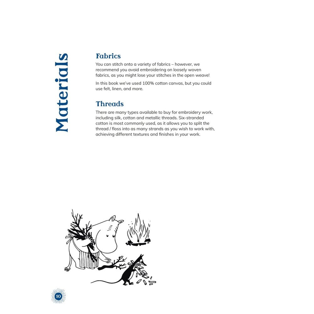 Moomin Embroidery Book