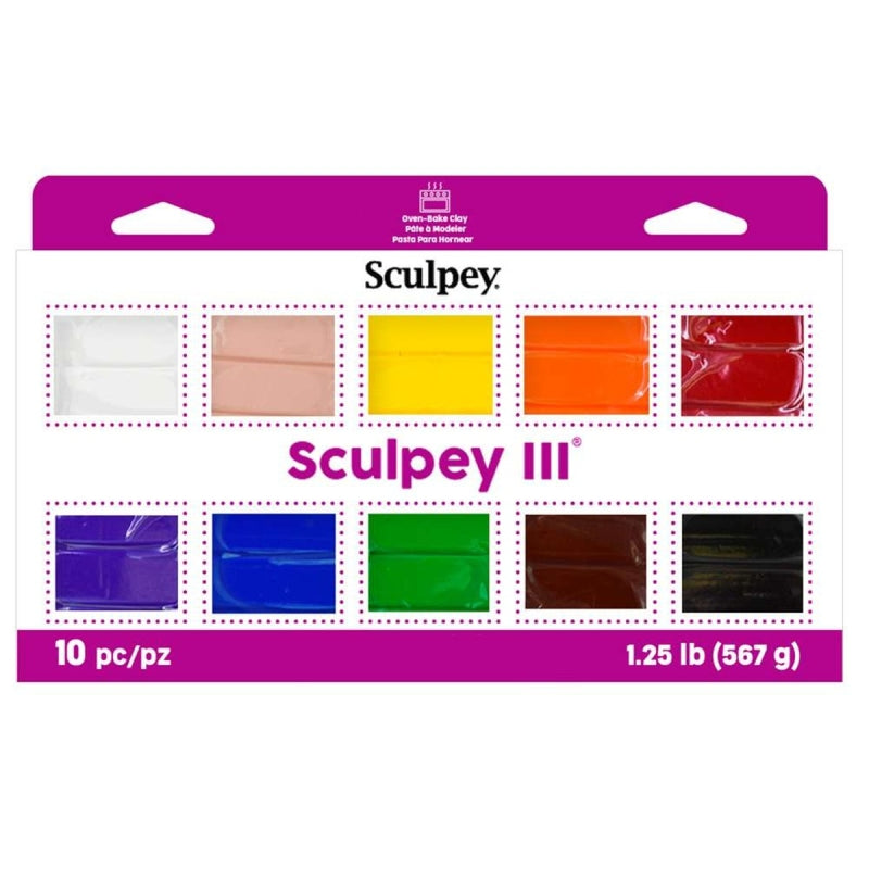Sculpey III Multipack Set - Classics (10 x 57g)