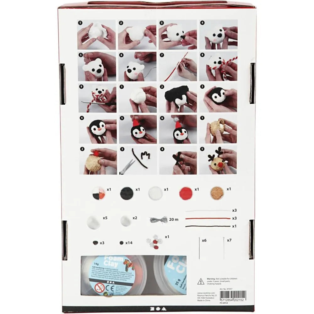 Craft Kit Modelling - 7 Polar Ornaments