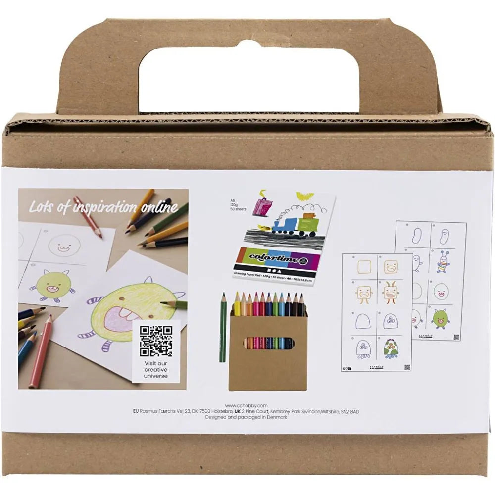 Mini Craft Kit Drawing Monsters
