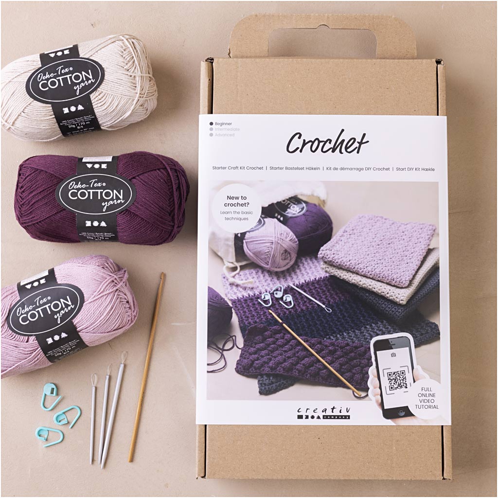 Starter Craft Kit Crochet