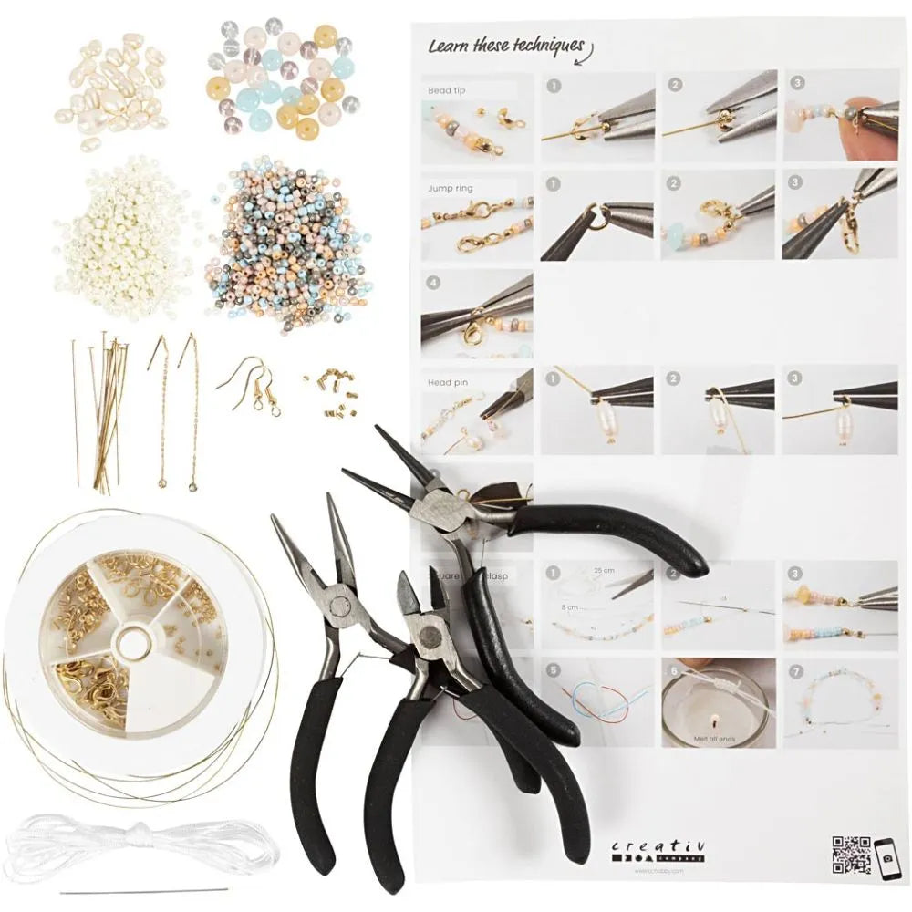 Starter Craft Kit - Jewellery Classic Beads Kit