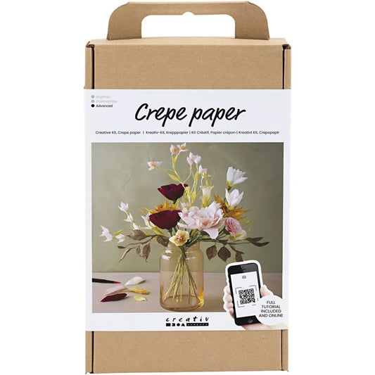 Craft Kit Crepe Paper Bouquet Flowers
