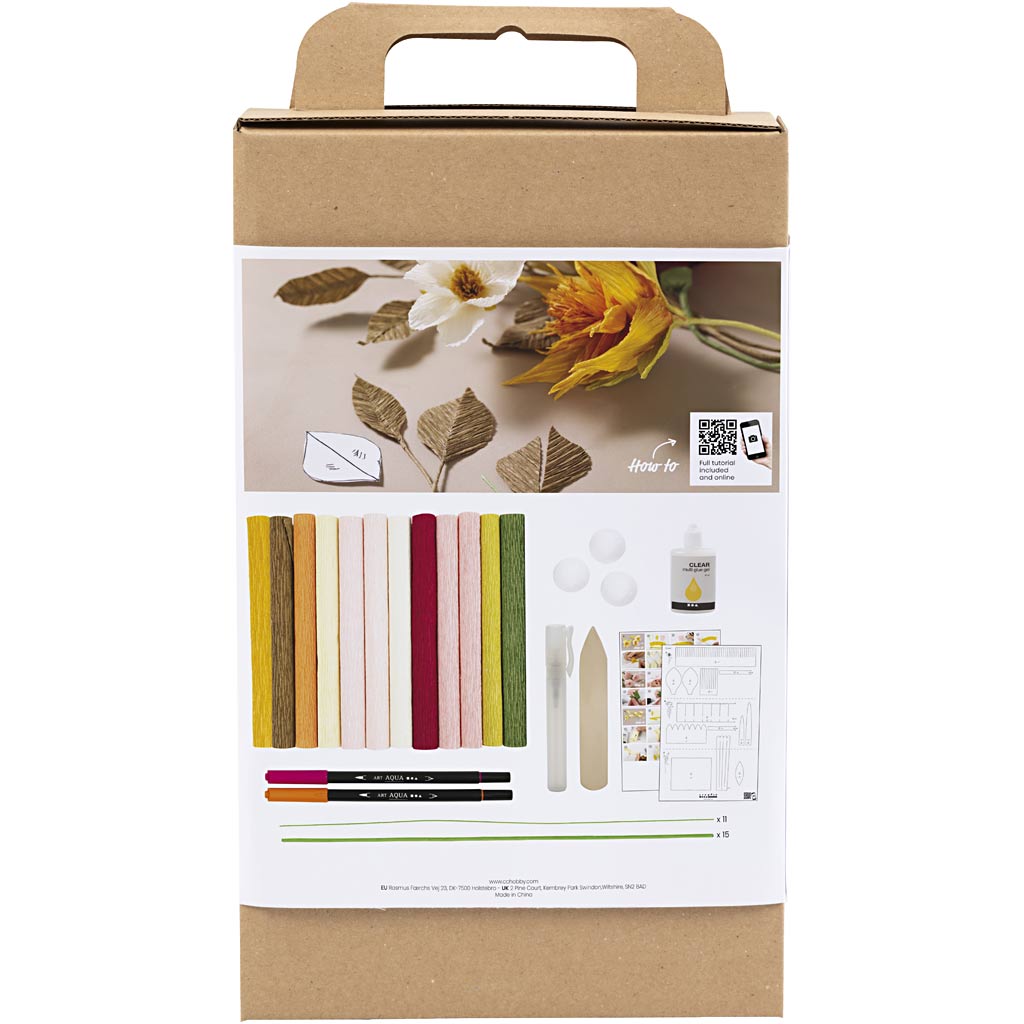 Craft Kit Crepe Paper