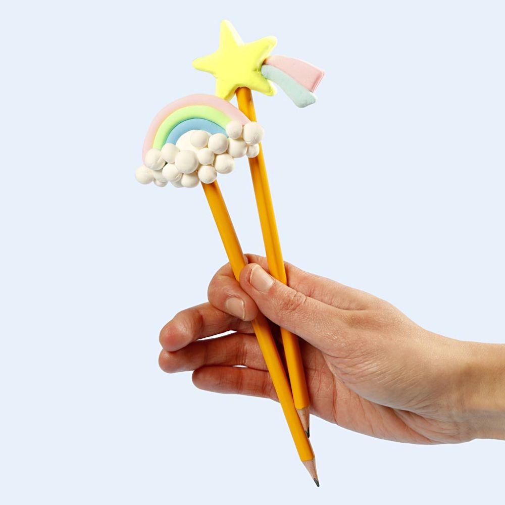 Mini Creative Kit - Clay Pencil Toppers