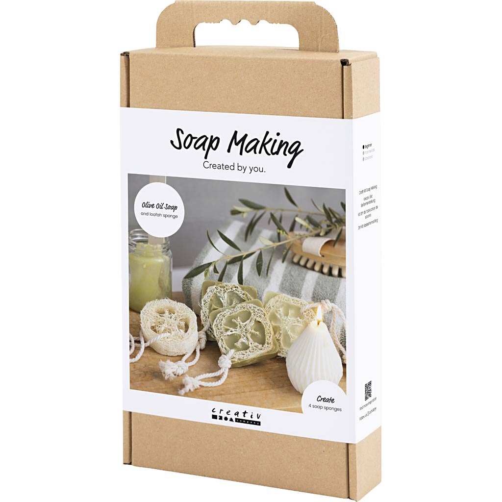 Craft Kit Soap Making - Loofah Olive Green