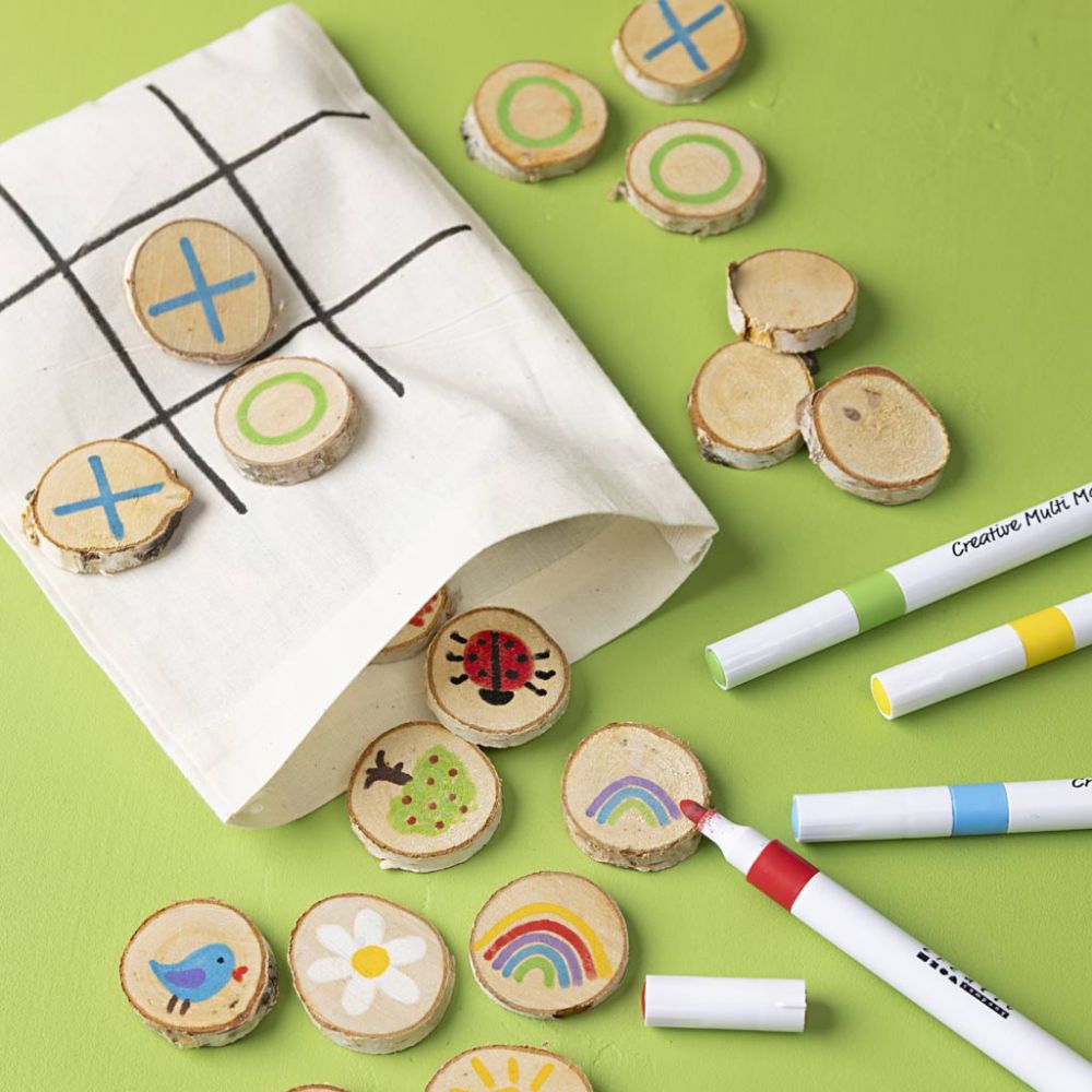 Mini Craft Kit Drawing - Memory Game and Three-in-a-Row
