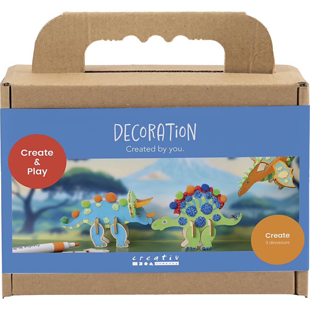 Mini Craft Kit Decoration- Dinosaurs