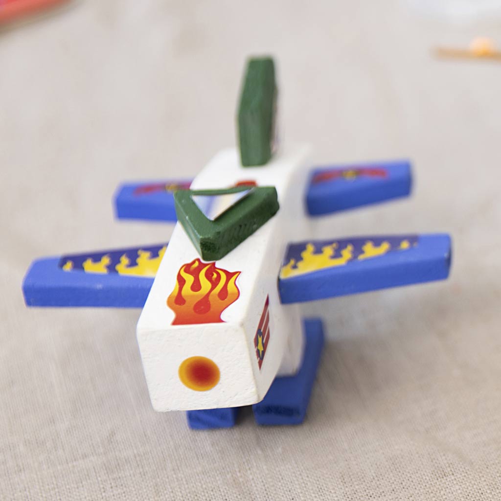 Mini Craft Kit Painting - Wooden Airplane