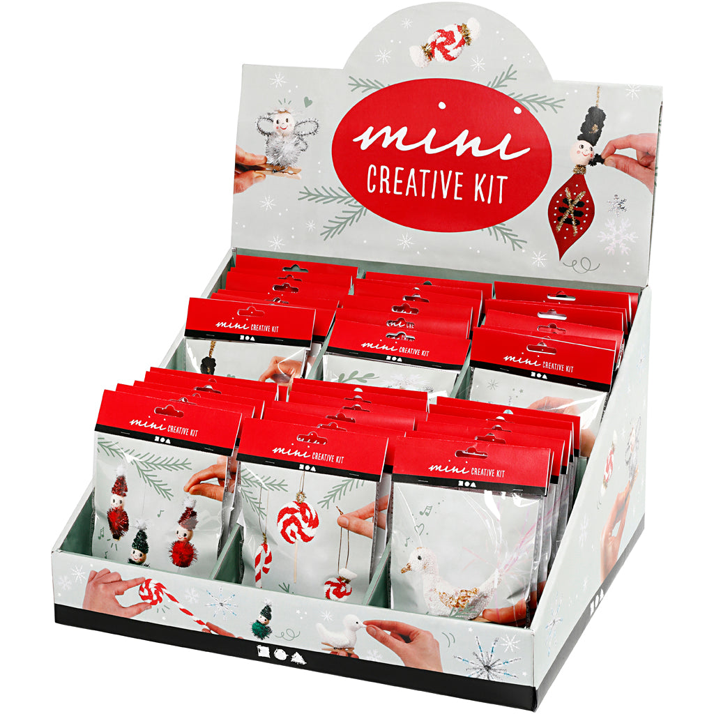 Table display with Mini Craft Kit