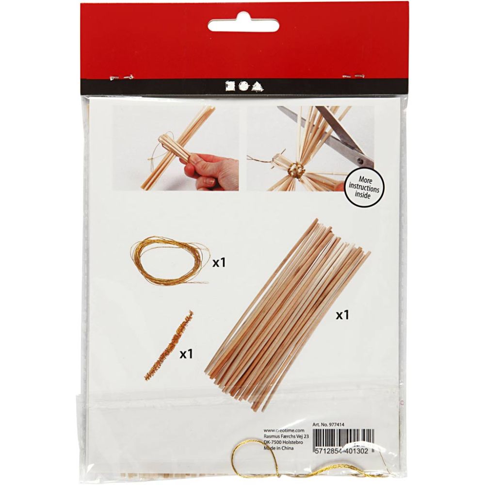 Mini Creative Kit - Straw Angels