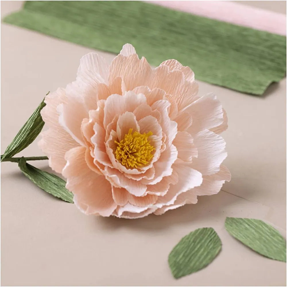 Mini Craft Kit Crepe Paper - Peony