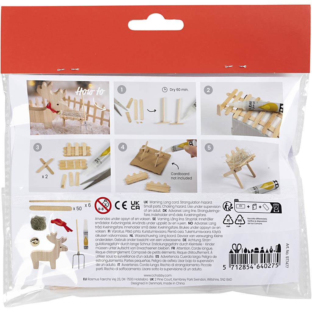 Mini Craft Kit Elf Door