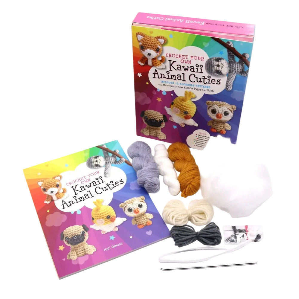 Crochet Your Own Kawaii Animal Cuties Kit