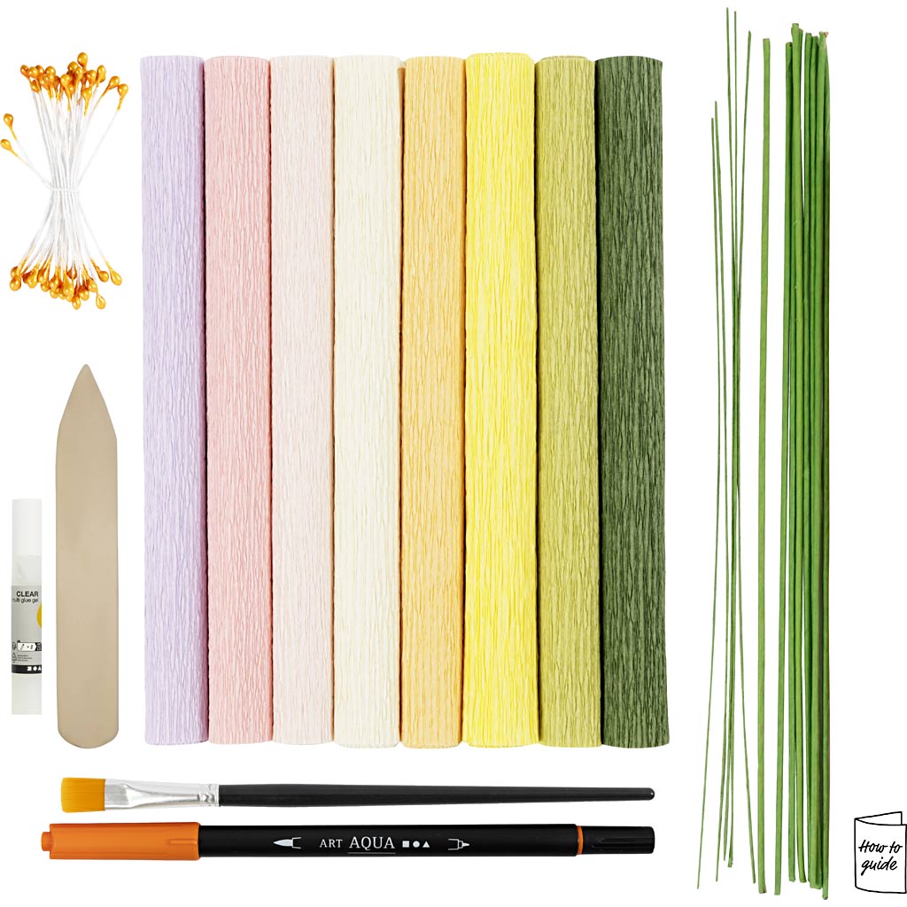 Craft Kit Crepe Paper