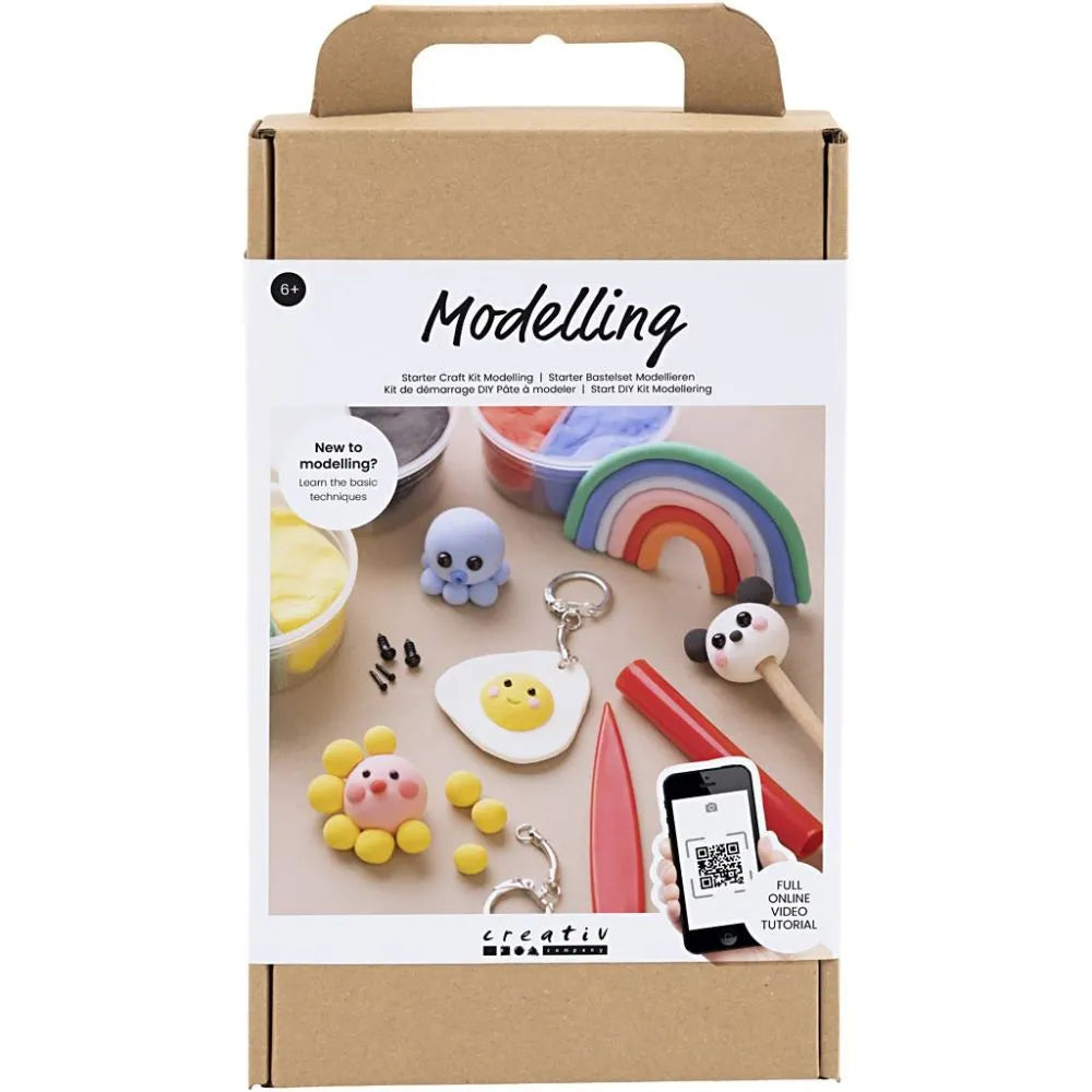 Starter Craft Kit Modelling Silk Clay