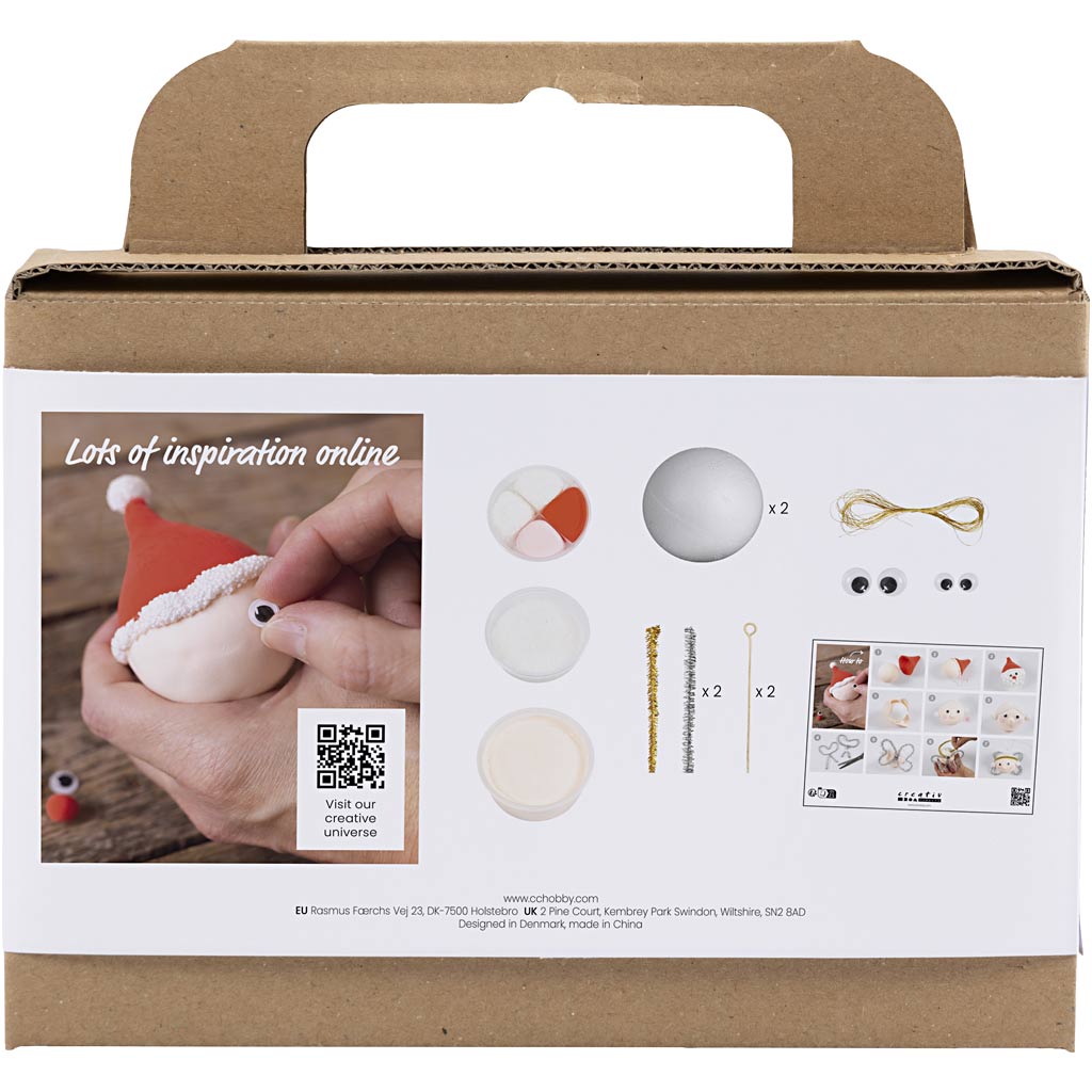 Mini Craft Kit Christmas Baubles