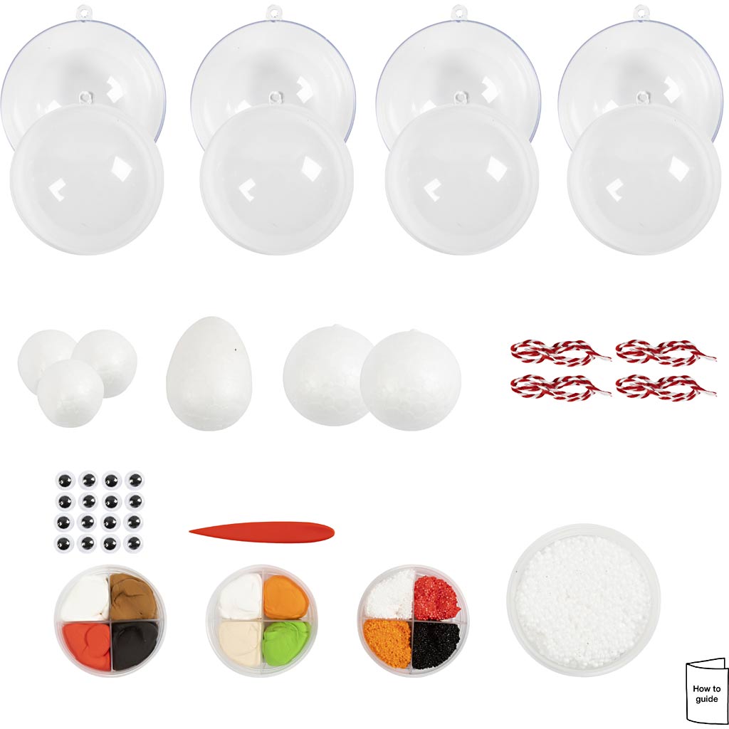 Craft Kit Christmas Baubles