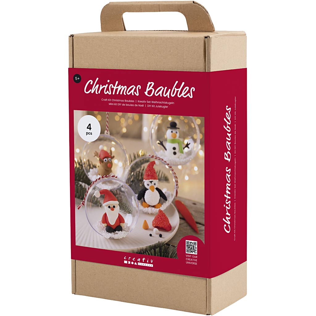 Craft Kit Christmas Baubles