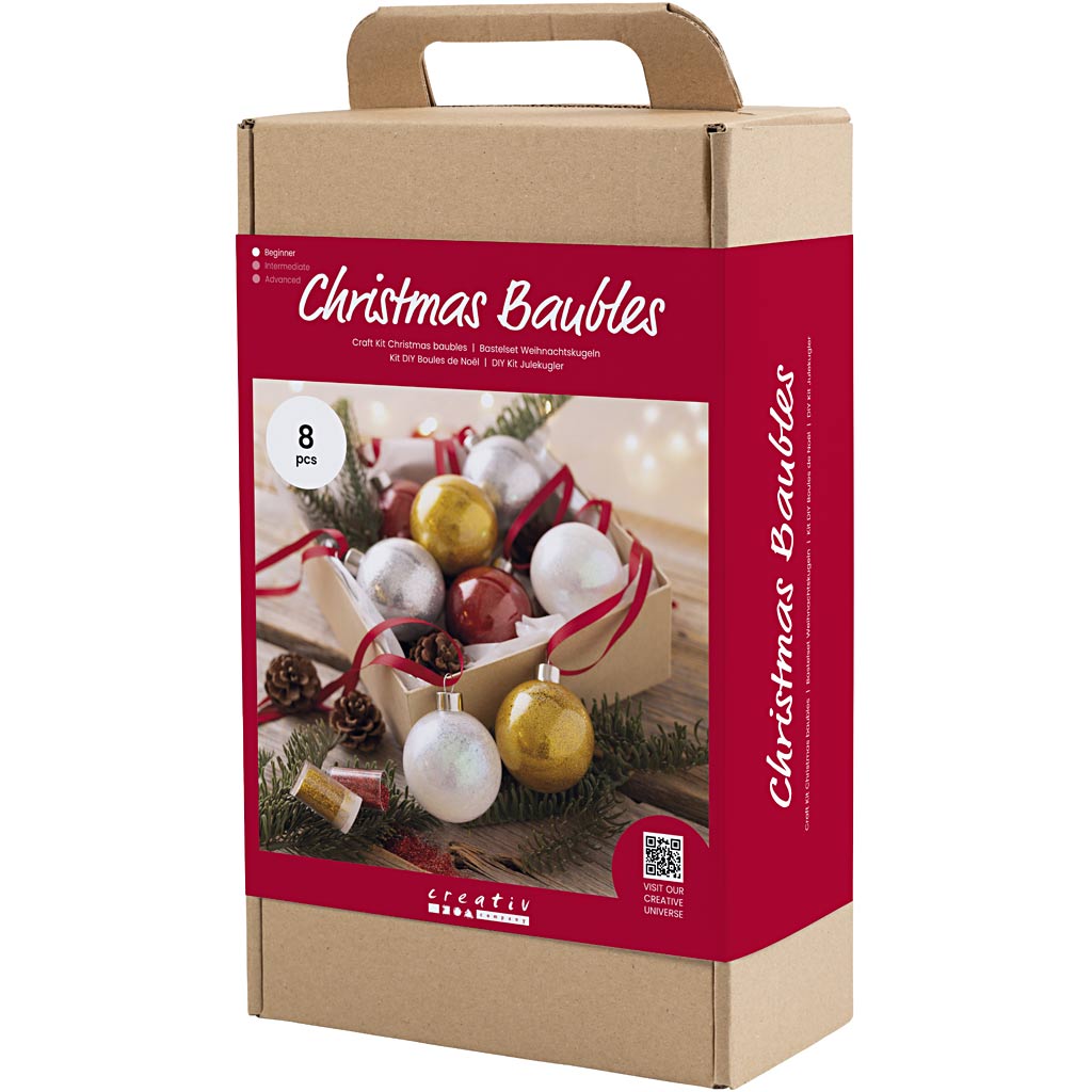 Craft Kit Christmas Baubles