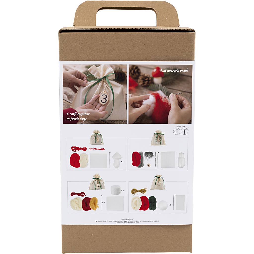 Advent calendar Felting