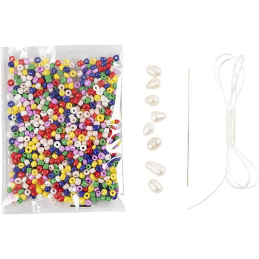 Mini Craft Kit Jewellery Freshwater Pearl Necklaces