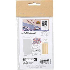 Mini Craft Kit Jewellery Bracelet Shrink Plastic Kit