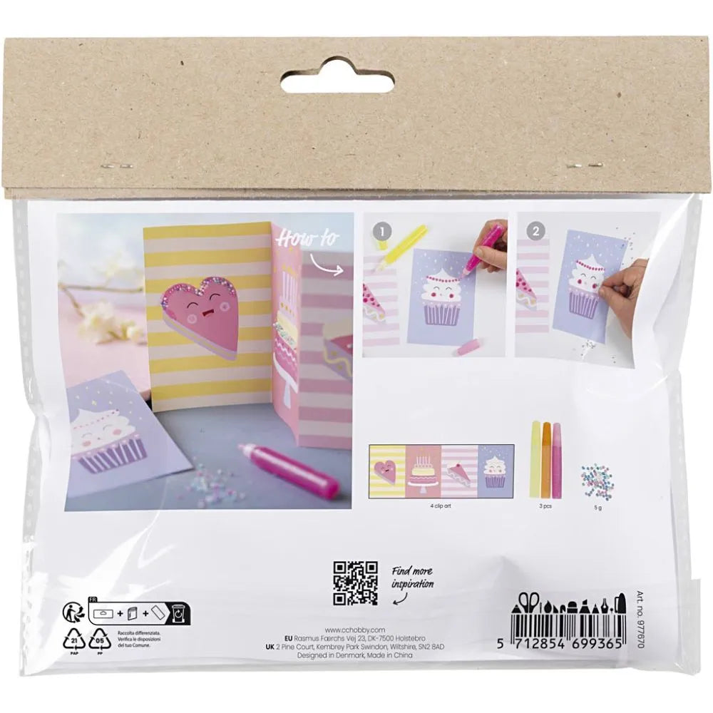 Mini Craft Kit Decoration Cakes Pastels