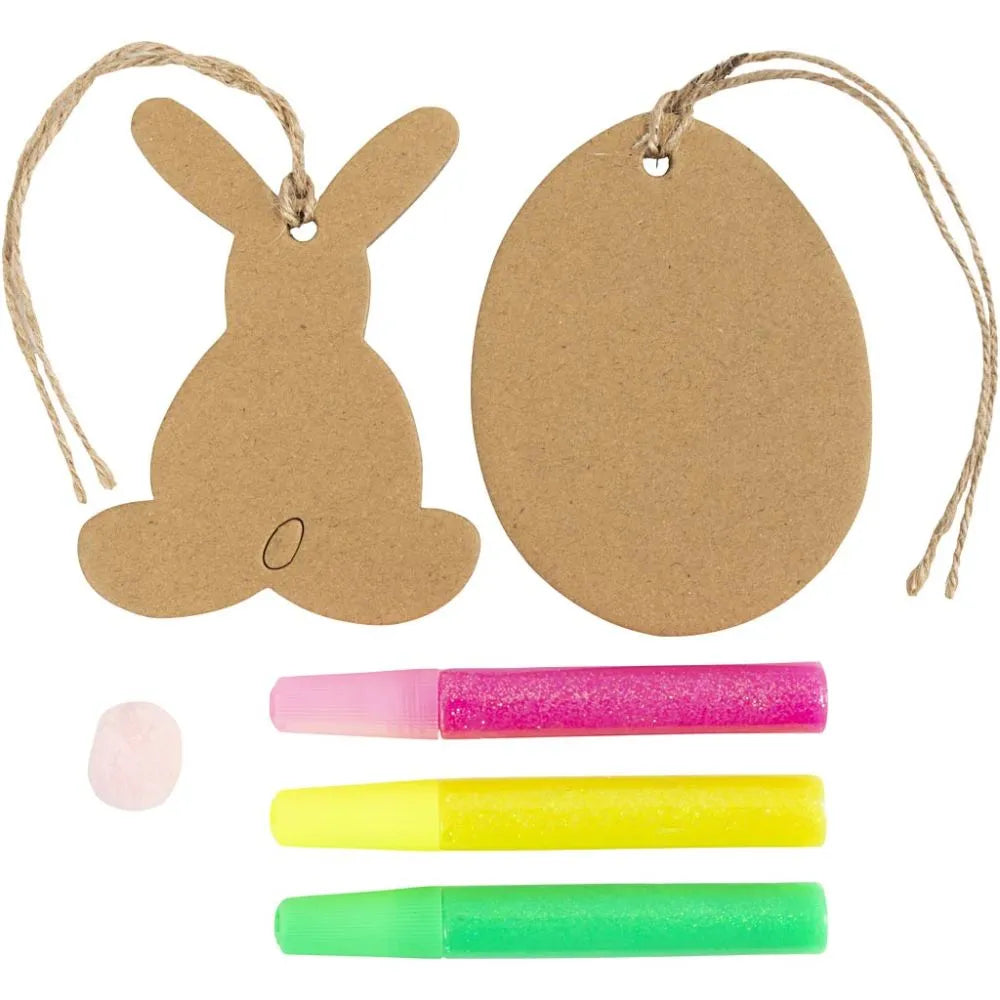 Mini Craft Kit Decoration Easter Egg And Rabbit