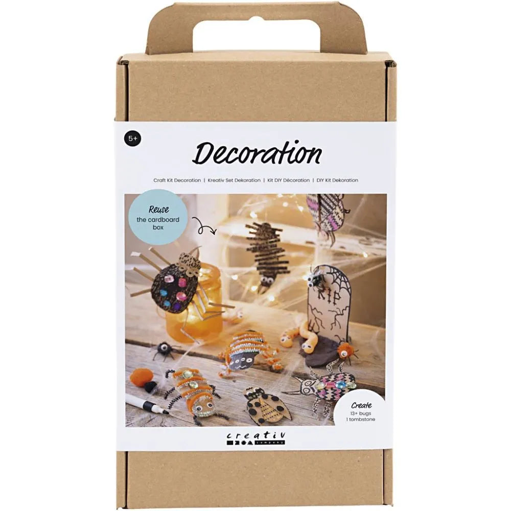 Craft Kit Halloween Decorations - Worms And Tombstones